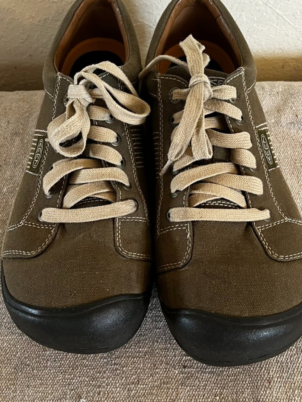 Keen Men's Austin Canvas Oxford  Safari Canvas Outdoor Shoes Sz 13 - Picture 10 of 11